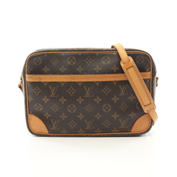 Louis Vuitton Handbags - Louis Vuitton Trocadero Shoulder Bag Leather Monogram Brown